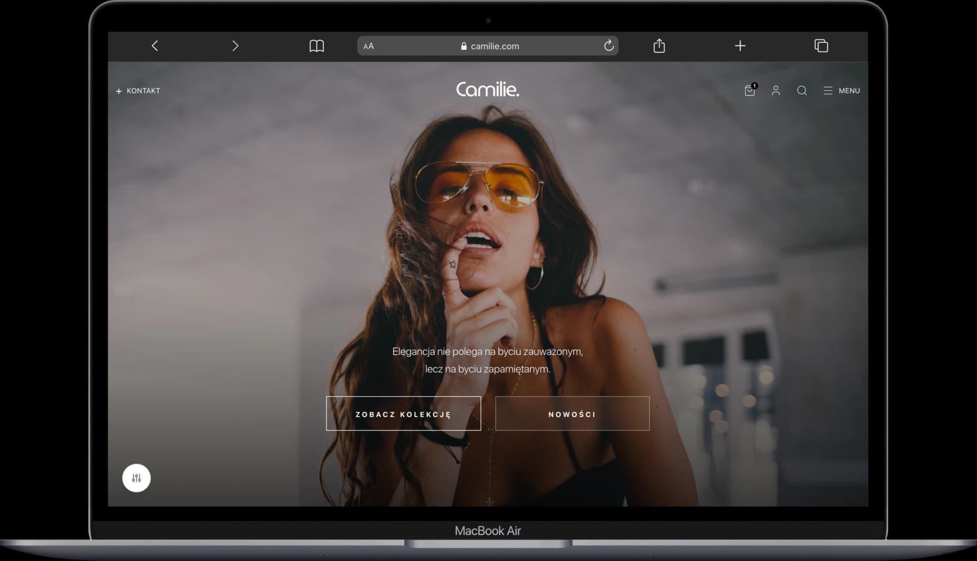 Camilie.com – widok 1