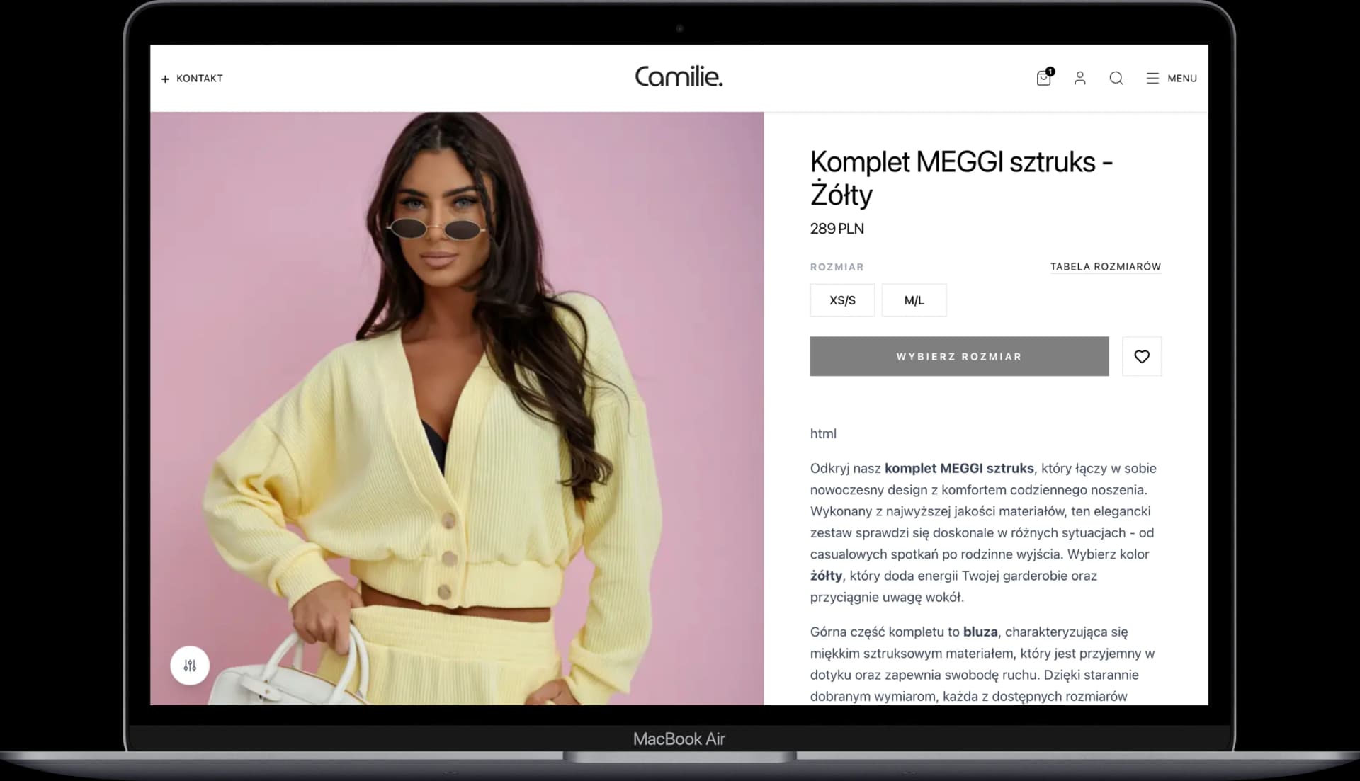Camilie.com – widok 3