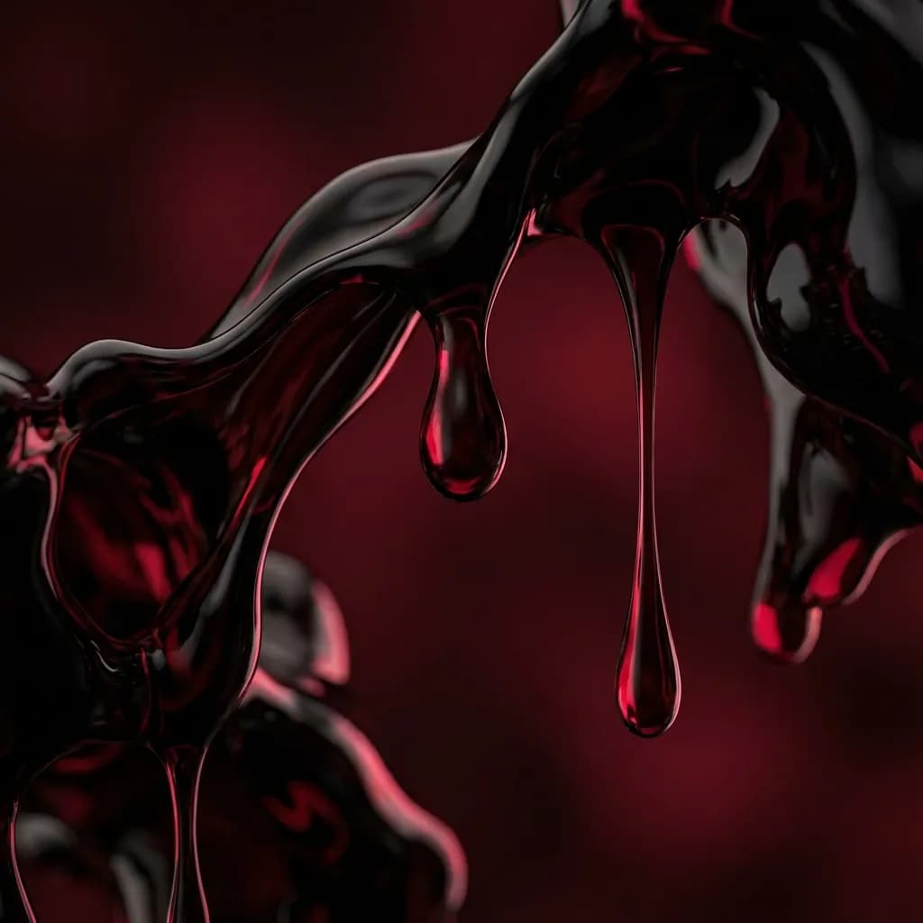 Abstract Glossy Shape